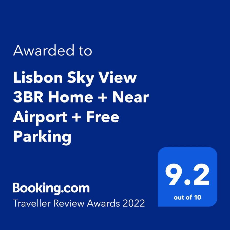 Lisbon Sky View 3Br Home + Near Airport + Free Parking 外观 照片